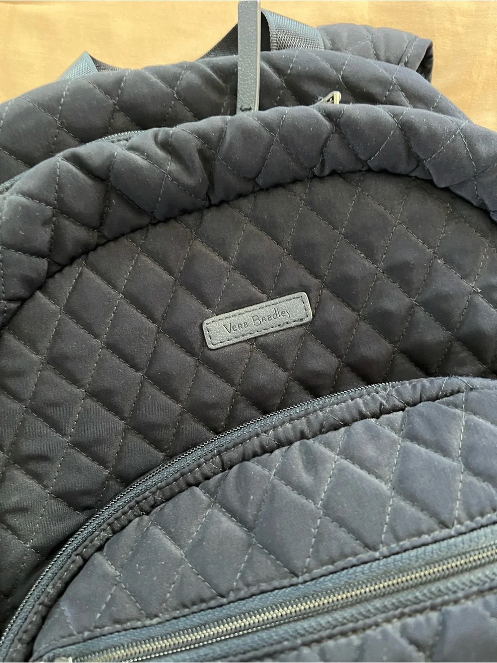 Vera Bradley quilted navy